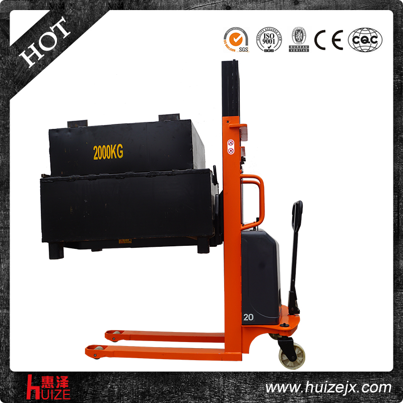 三門架半電動堆高車 三門架半電動堆高車