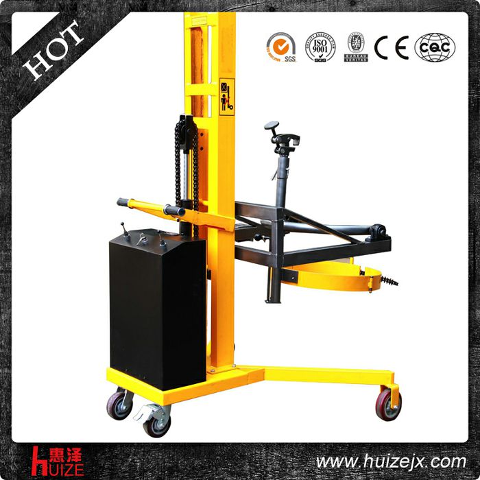 半電動(dòng)油桶車（直角腿，夾鐵桶翻轉(zhuǎn)）2